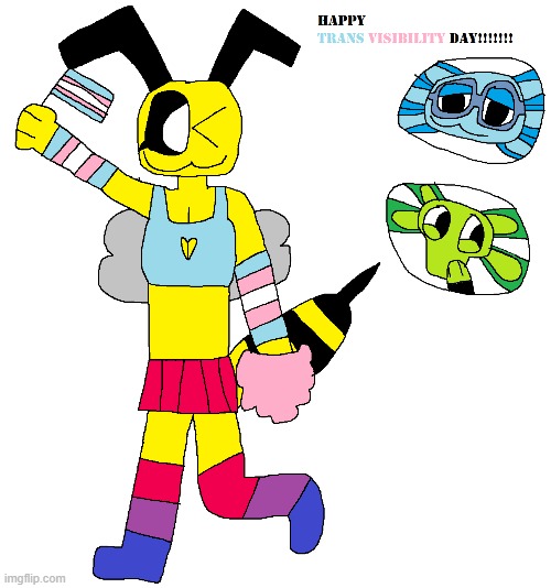 HAPPY (late) TRANS VISIBILITY DAY!!! | made w/ Imgflip meme maker