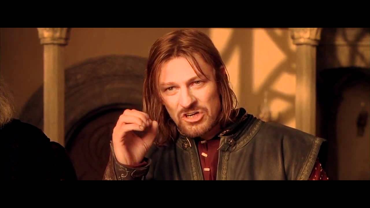 one does not simply walk Blank Meme Template
