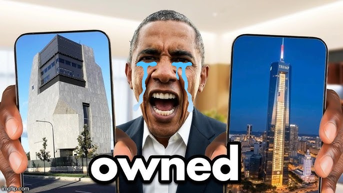 trump library meme | image tagged in memes,trump,library,obama,woke,chicago | made w/ Imgflip meme maker