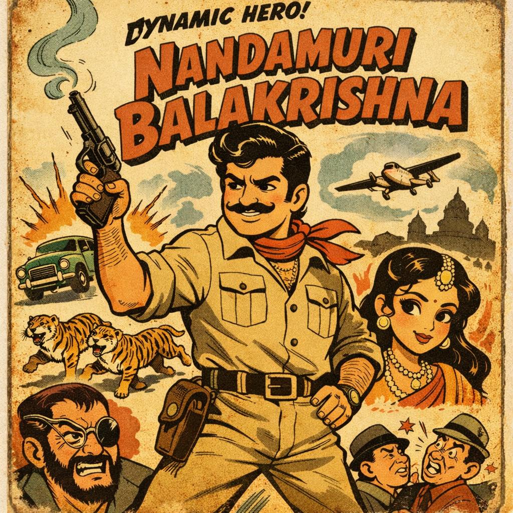 High Quality Nandamuri Balakrishna Blank Meme Template