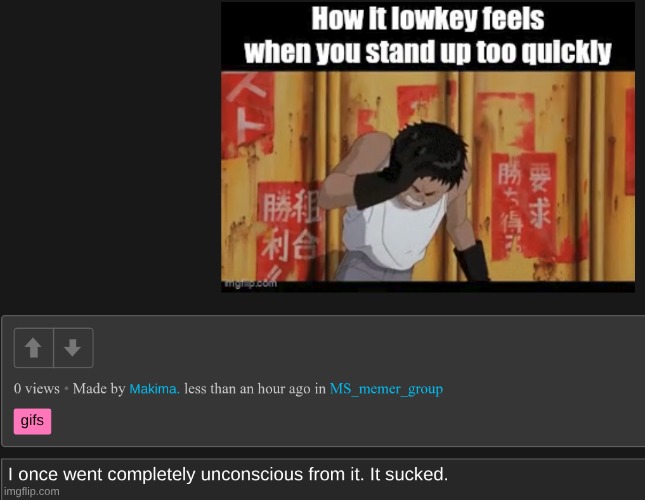 I saw what you deleted. | made w/ Imgflip meme maker