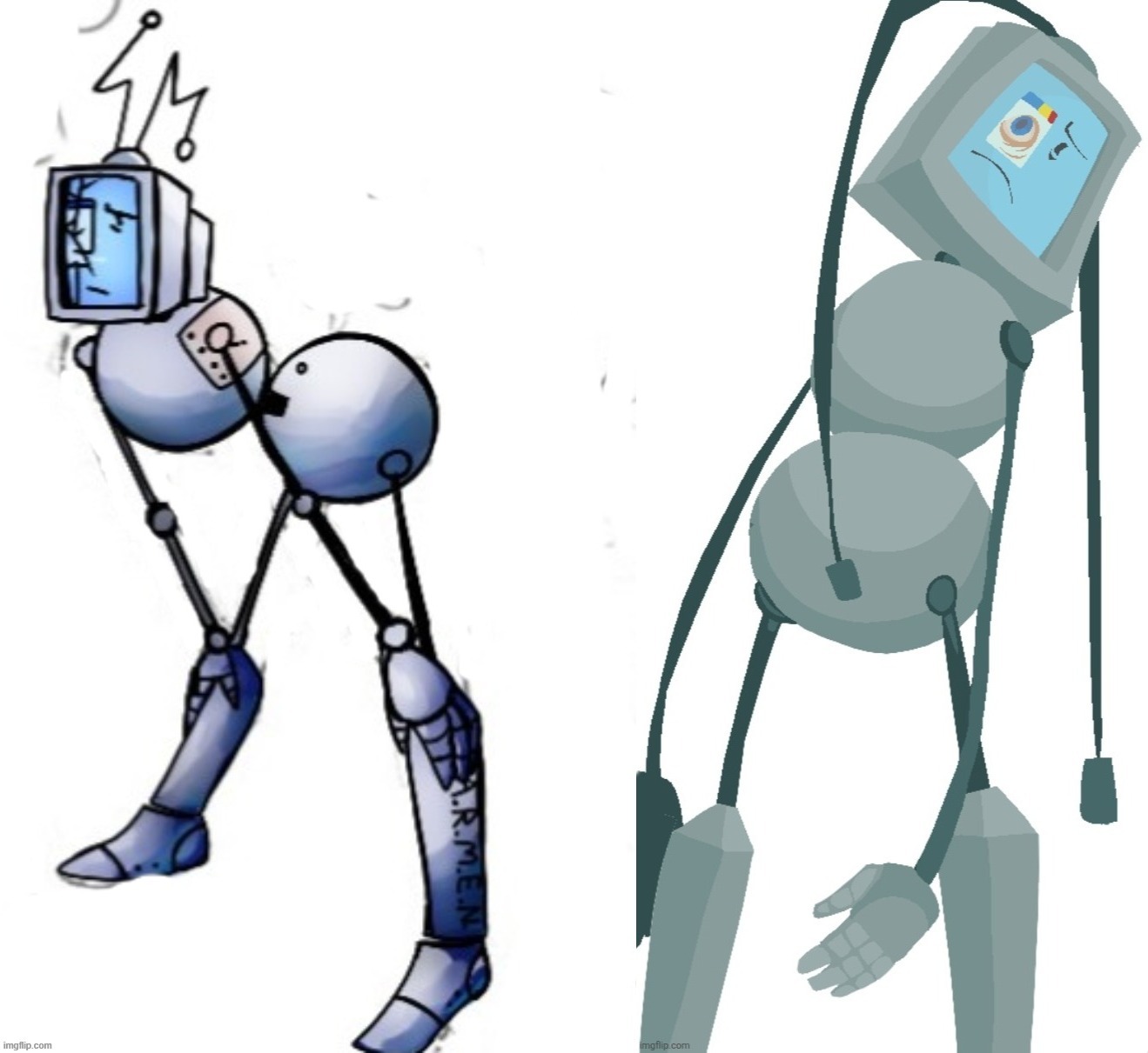 could you draw xal? (genderless, but theyre feminine) | made w/ Imgflip meme maker