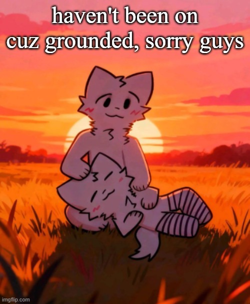 That0neguy announcement temp | haven't been on cuz grounded, sorry guys | image tagged in that0neguy announcement temp | made w/ Imgflip meme maker