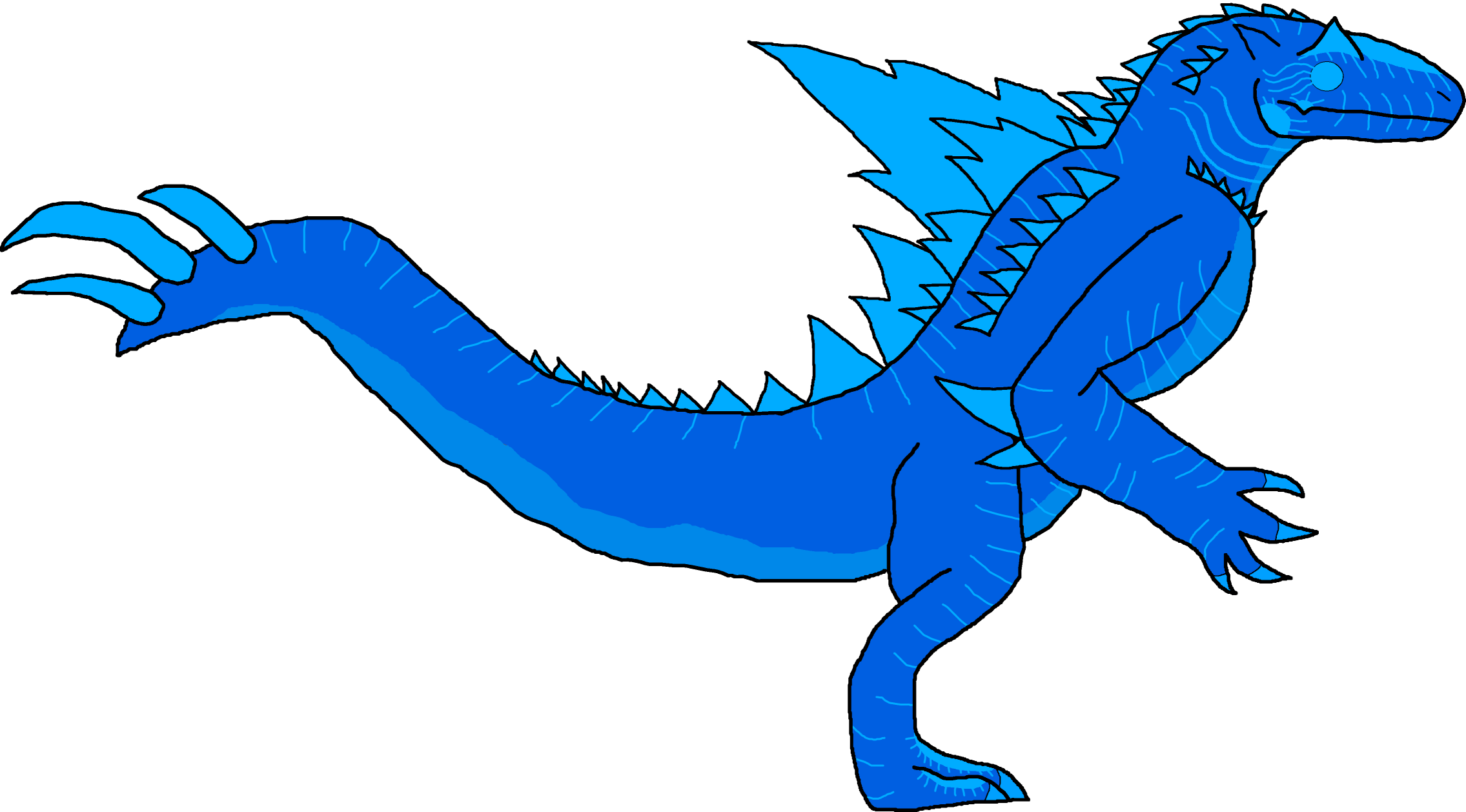 Supercharged Godzilla (PaleoVerse + EOIVerse) Blank Meme Template