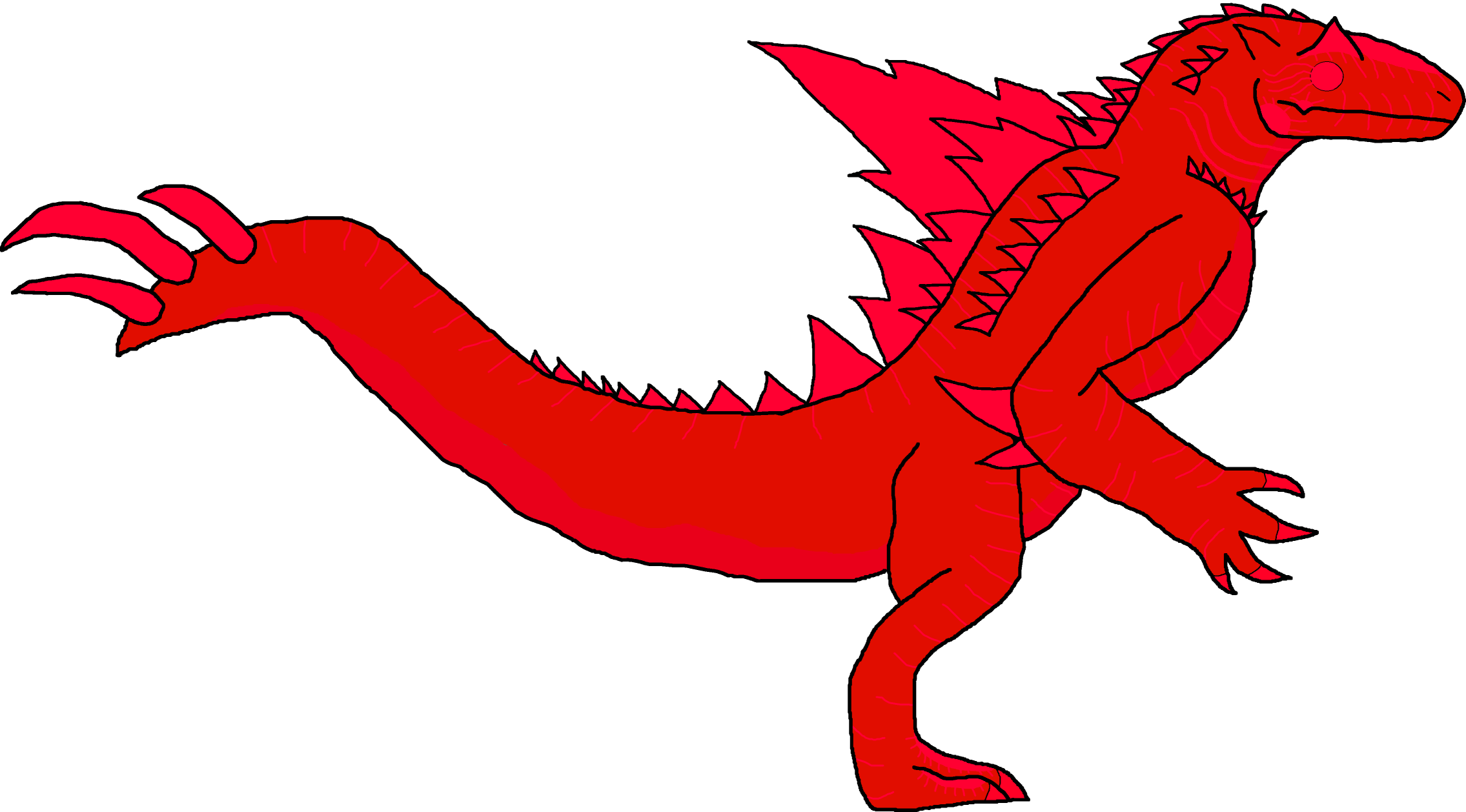 Enraged Godzilla (PaleoVerse + EOIVerse) Blank Meme Template