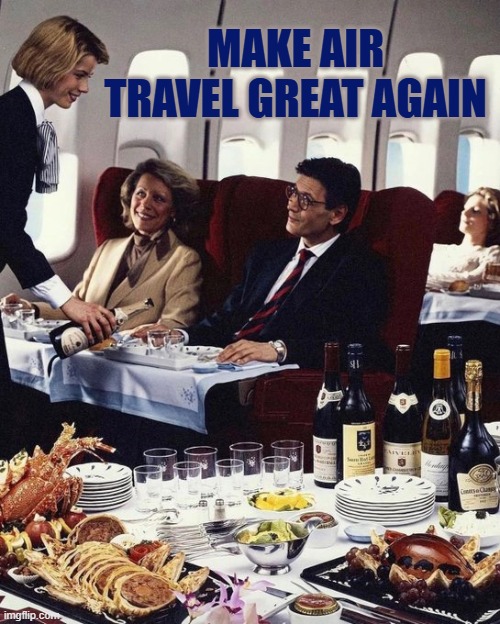Make Air Travel Great Again | Make air travel great again | image tagged in airlines,passenger,airport,reliability,high standards,public safety | made w/ Imgflip meme maker