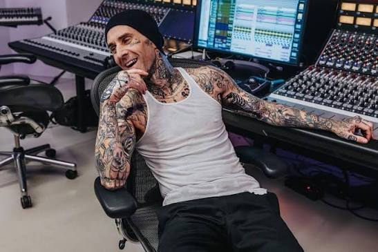 Travis Barker 3 Blank Meme Template