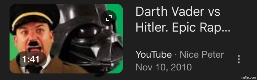 Hey Political People, What do you think about this? | image tagged in adolf hitler,darth vader,i am adolf hitler | made w/ Imgflip meme maker