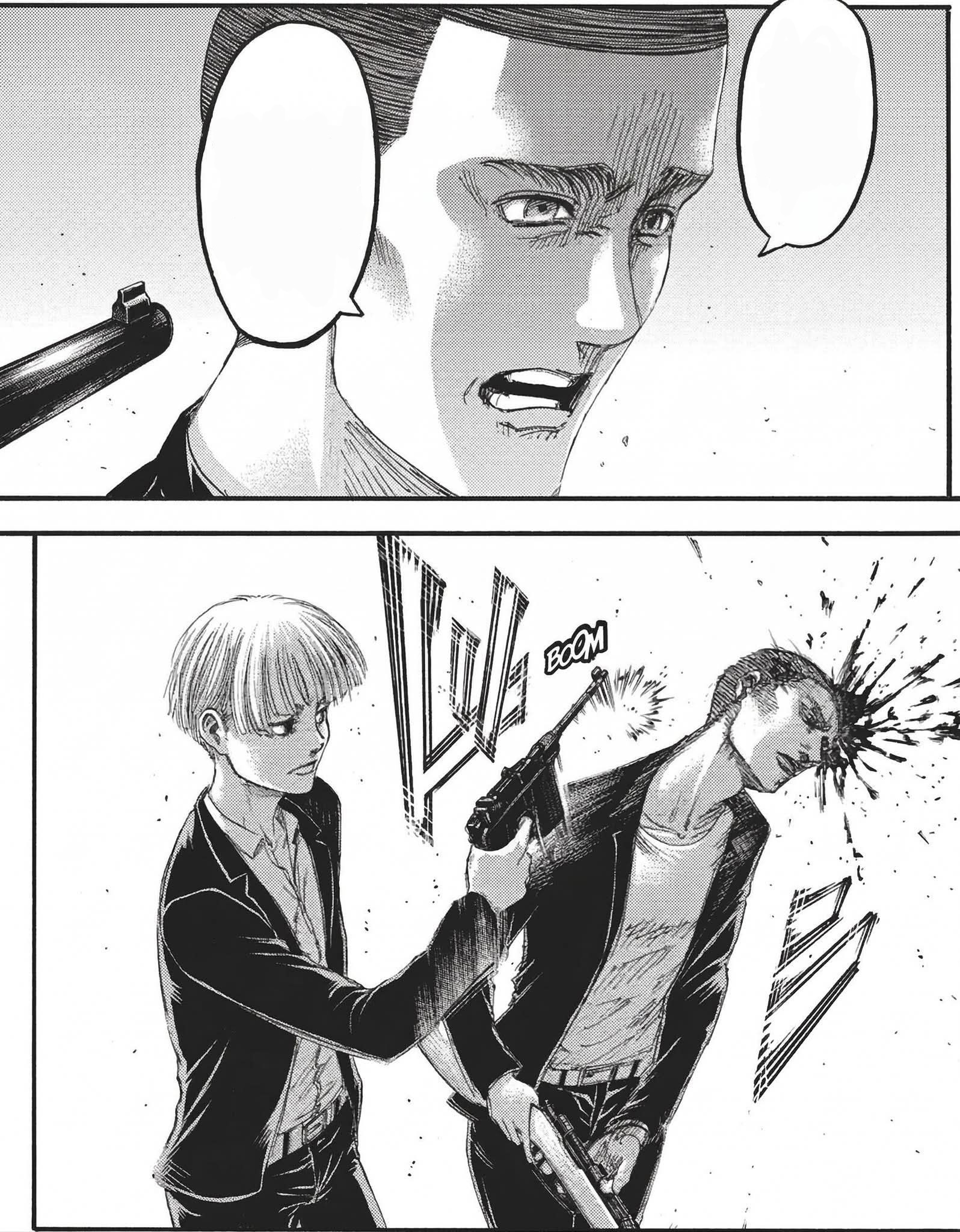 Yelena shoots griez Blank Meme Template