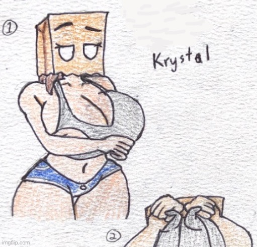 Krystal - By me | made w/ Imgflip meme maker