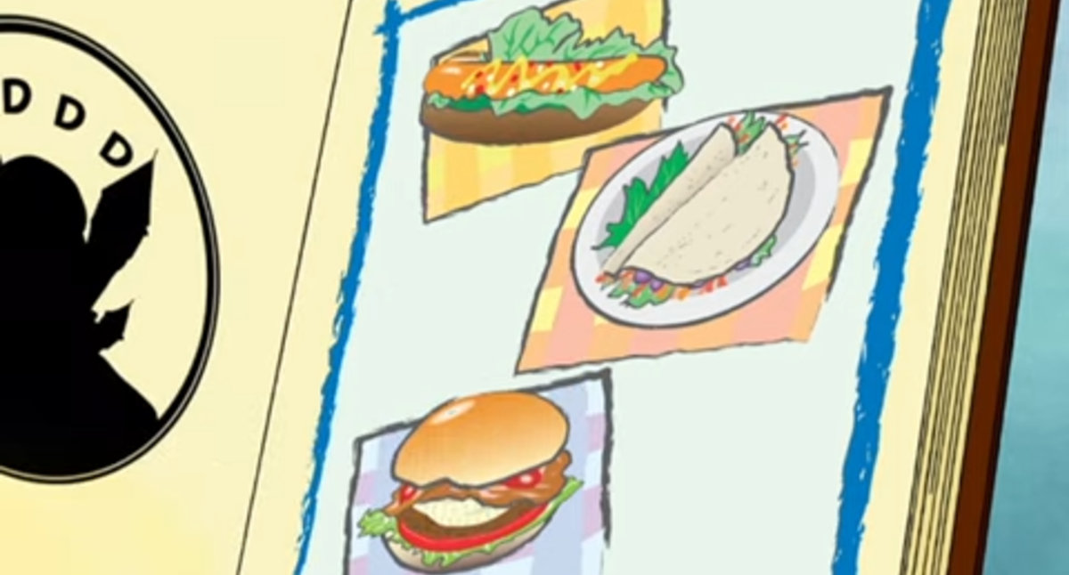 Hotdog Taco Hamburger Blank Meme Template