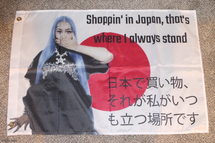 North West Japanese Flag | image tagged in north west japanese flag,north west,kanye west,kanye,flag,japanese | made w/ Imgflip meme maker