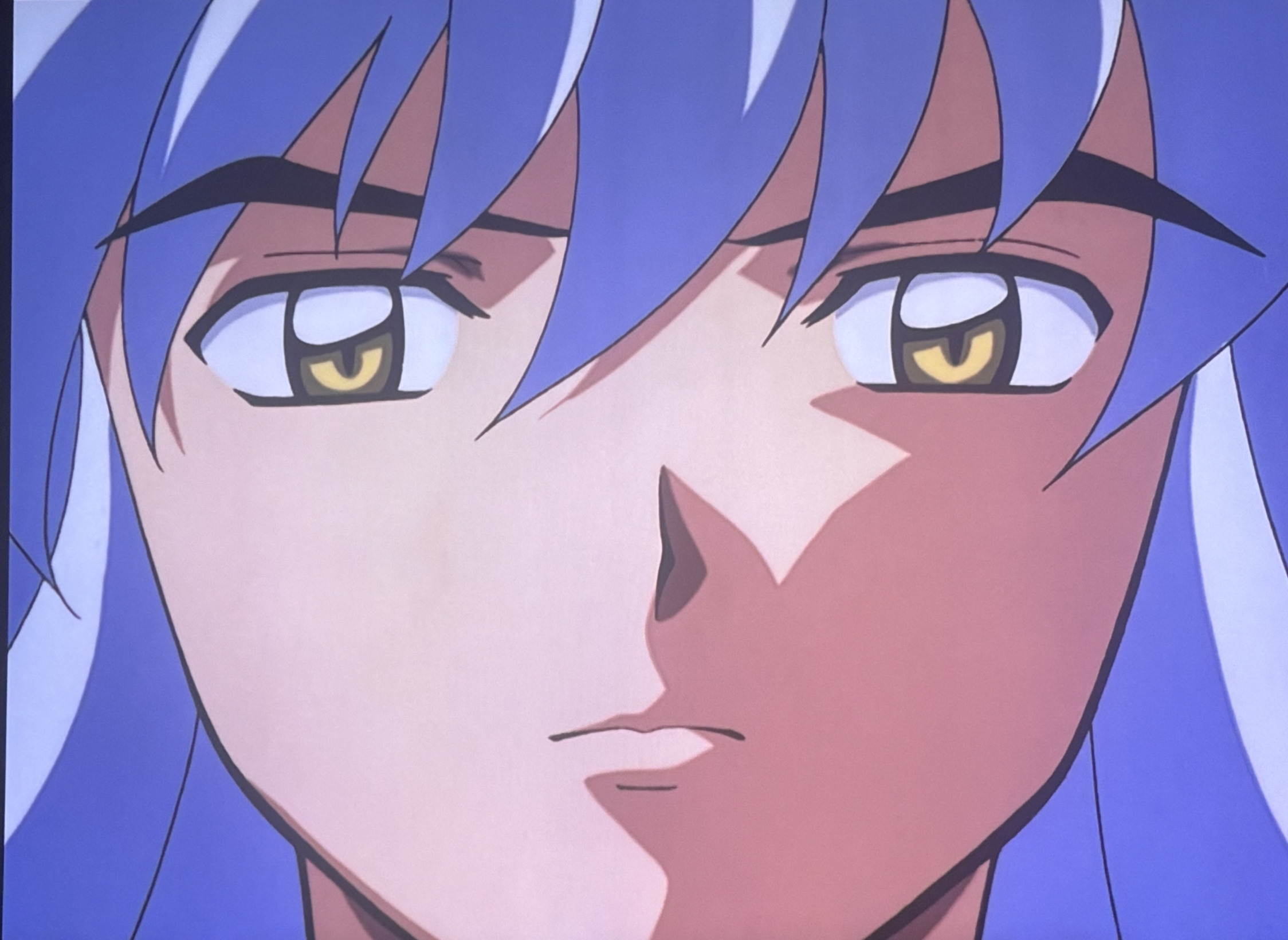 Inuyasha Stare Blank Meme Template