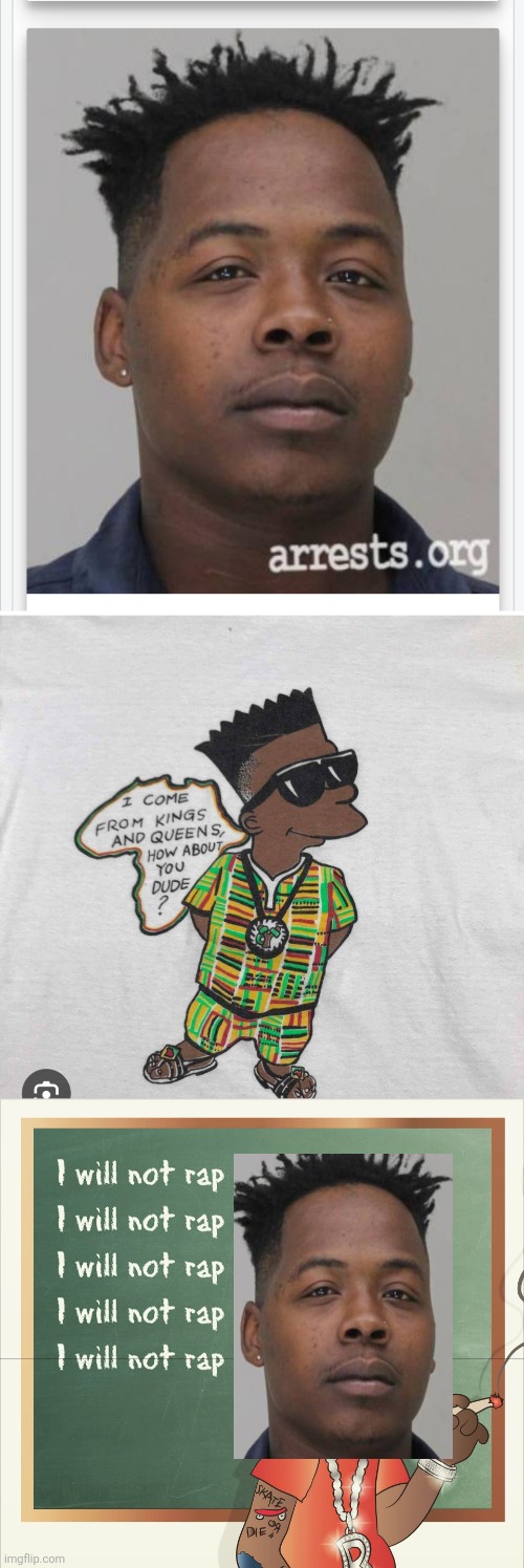 Black bart simpson sighting | image tagged in wtf,bart | made w/ Imgflip meme maker