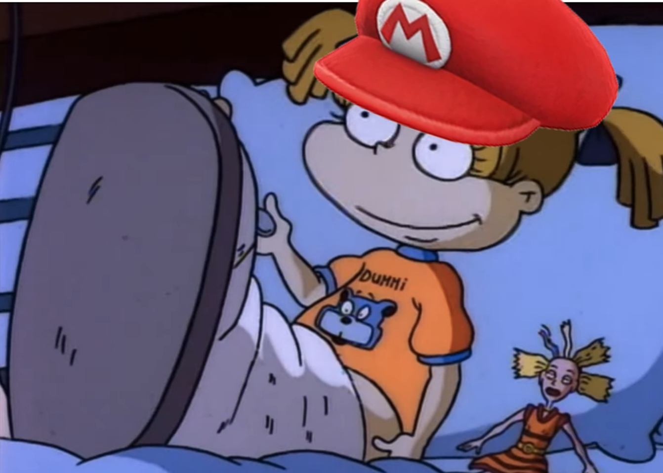 Uncle Stu, I wanna see the Stupor Mario Galaxy Movie... Blank Meme Template