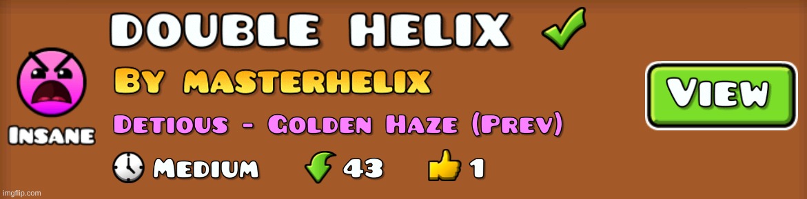 guys! my level has been rated insane! | made w/ Imgflip meme maker