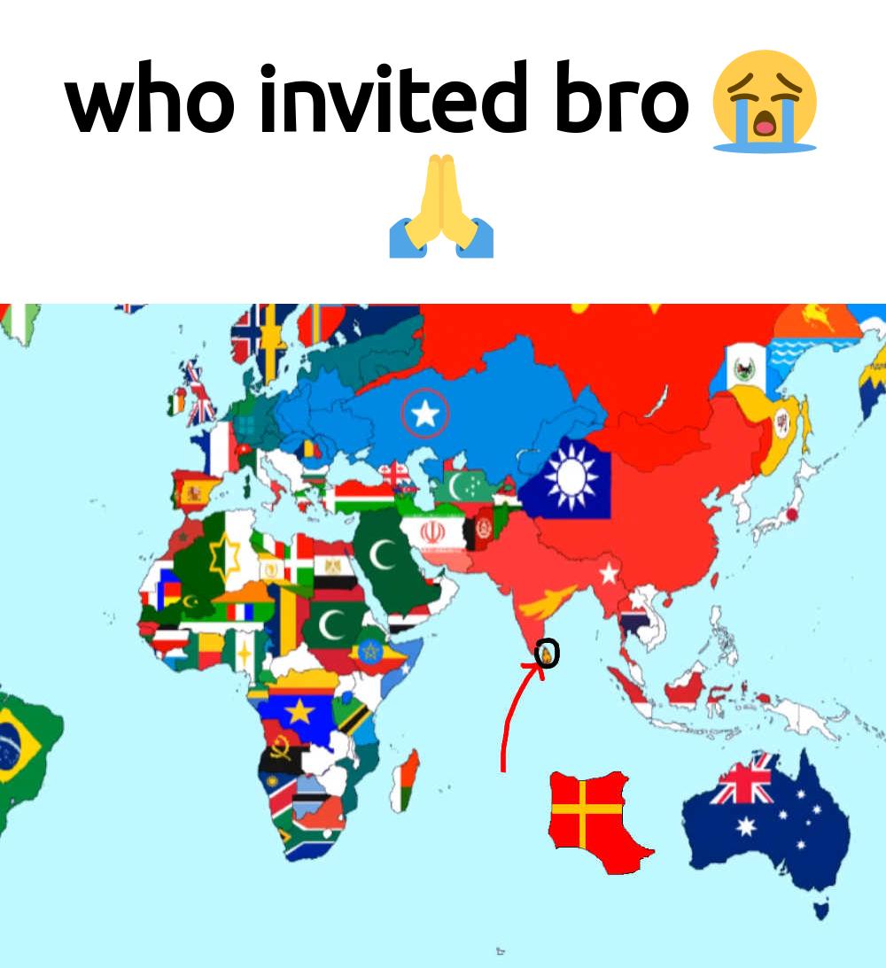 who invited bro Blank Meme Template