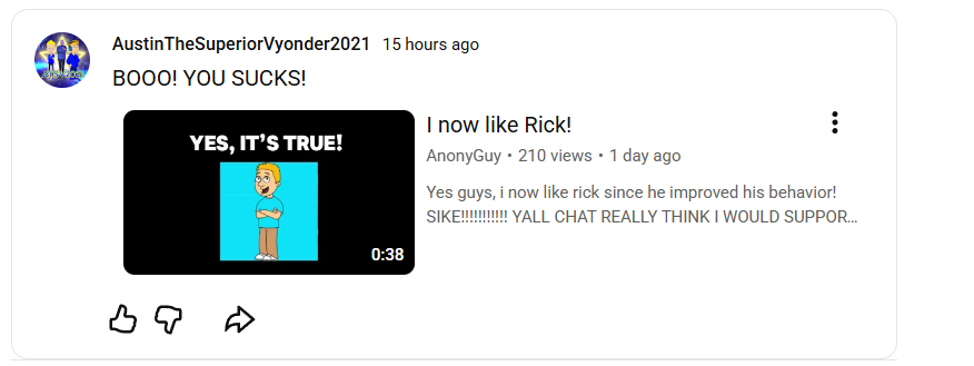 ATSV2k21 Prank on Someone's Post Blank Meme Template