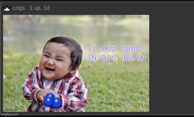 IDK what to title this T^T | image tagged in orbs,brain,no context | made w/ Imgflip meme maker