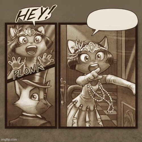 Lackadaisy You Have Money Blank Meme Template