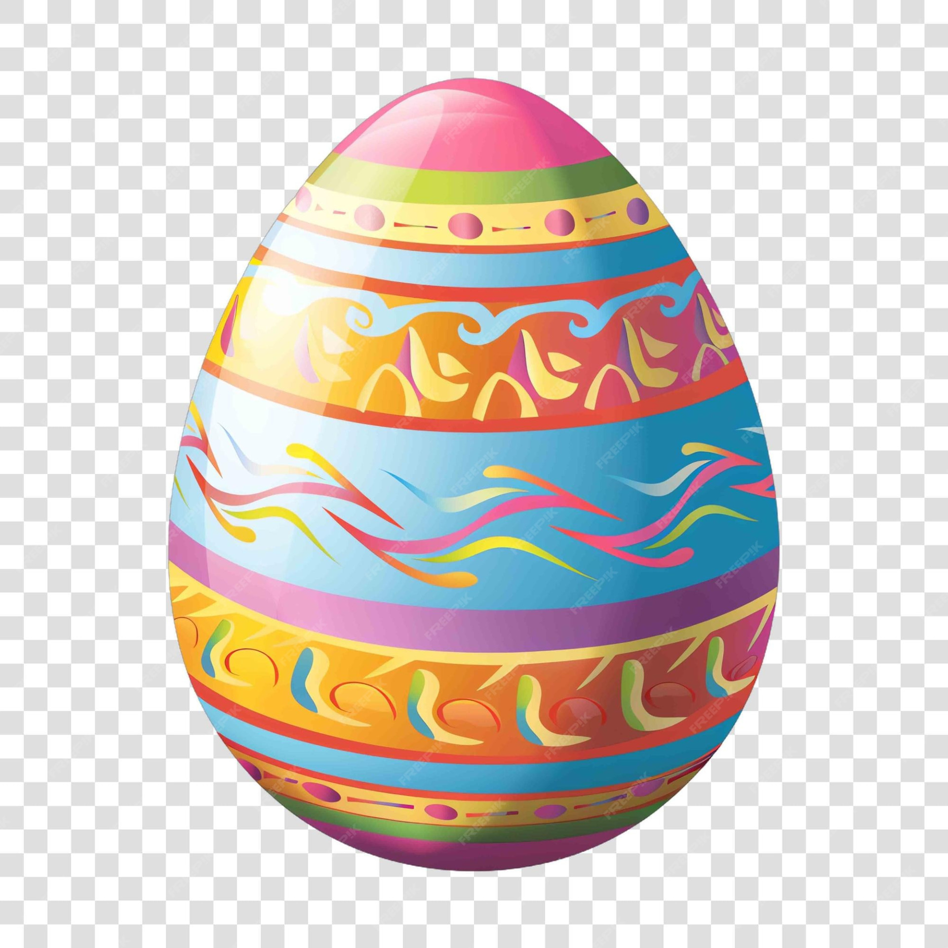Easter Egg Blank Meme Template