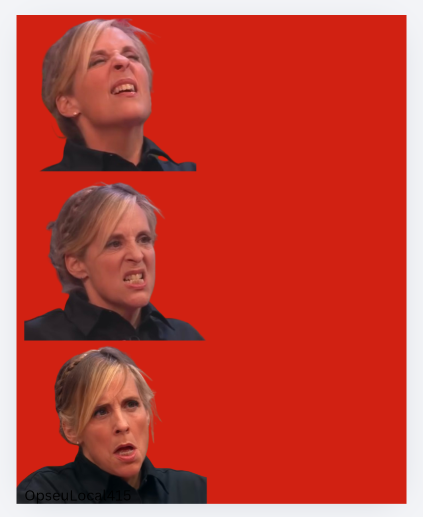Last One Laughing Blank Meme Template