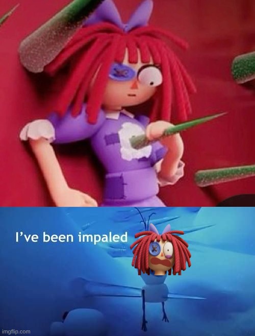 I've been impaled | image tagged in i've been impaled | made w/ Imgflip meme maker