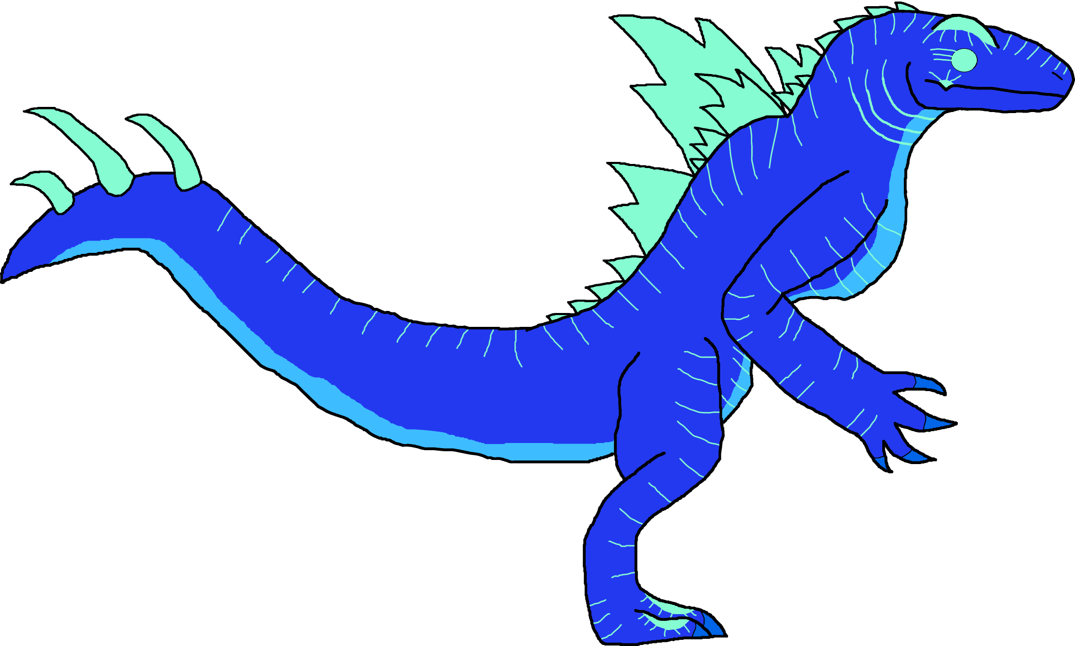 Supercharged Gojirin (PaleoVerse + EOIVerse) Blank Meme Template