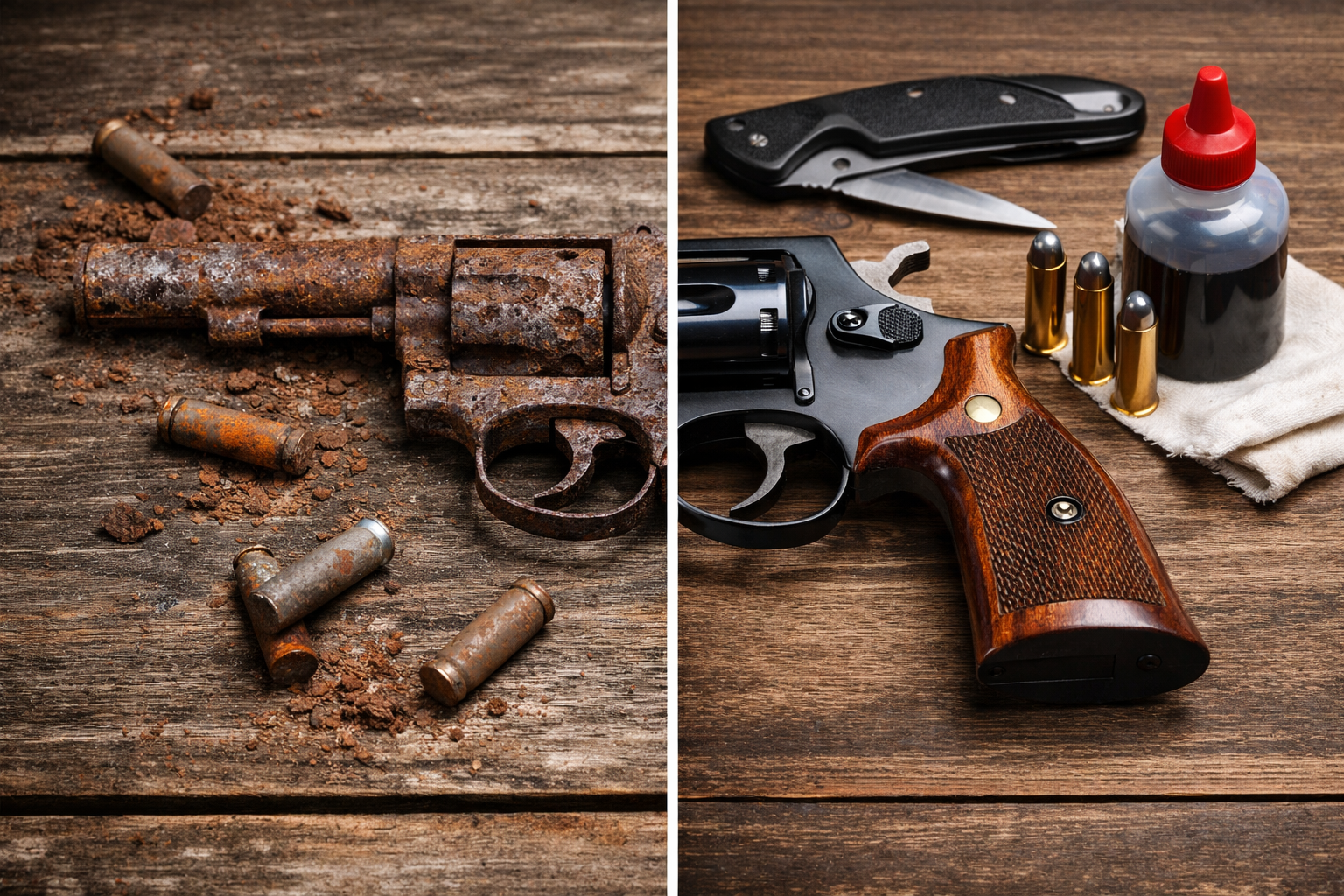 Rusty gun Blank Meme Template