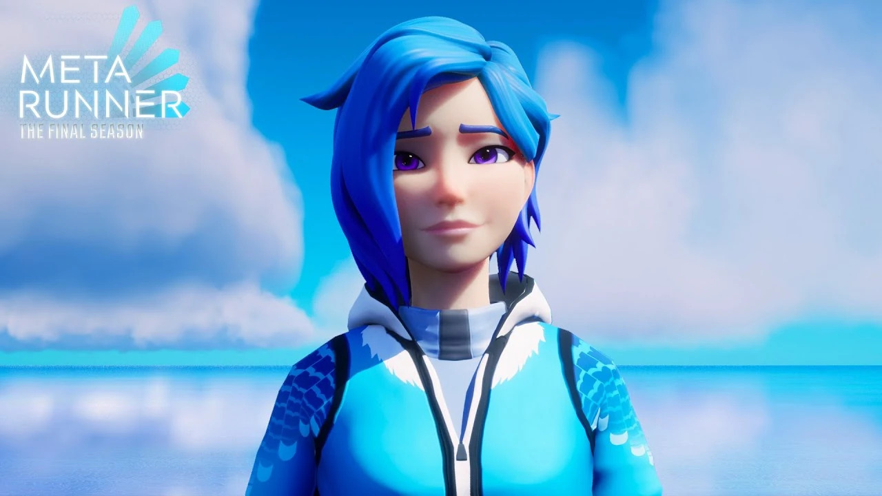 Meta Runner Final Season Episode 8 Image Cover Blank Meme Template