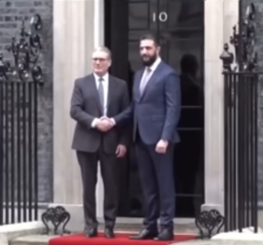 Terrorist and UKPM deal Blank Meme Template