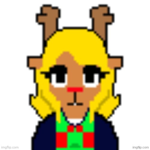 Unamused Noelle | image tagged in unamused noelle | made w/ Imgflip meme maker