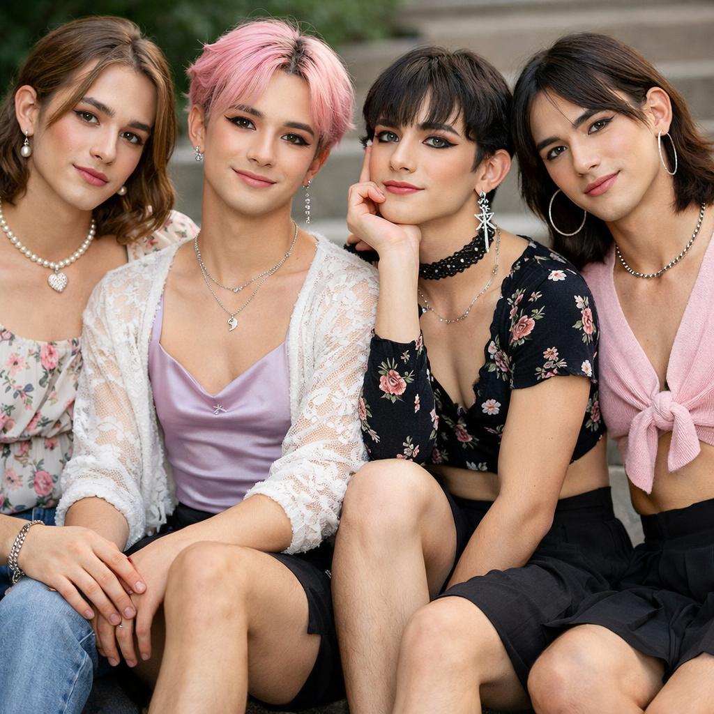 Feminine liberal males Blank Meme Template