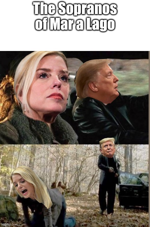 Sopranos of Mar a Lago | The Sopranos of Mar a Lago | image tagged in bondi,maga | made w/ Imgflip meme maker