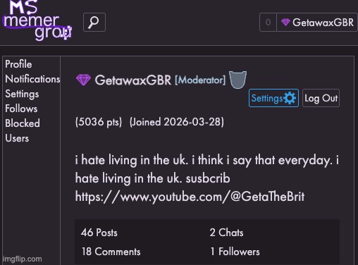 msmgsite profilr | made w/ Imgflip meme maker