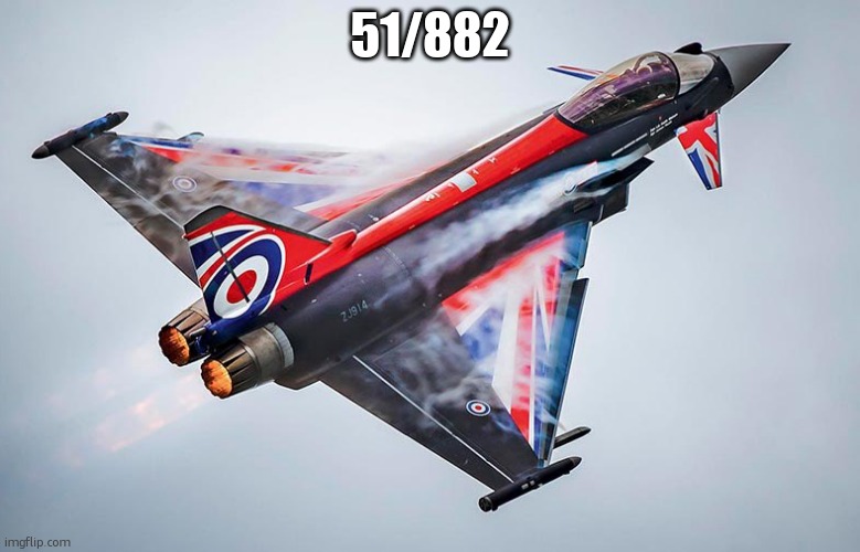 trying to get more subs than the vatican | 51/882 | image tagged in eurofighter typhoon | made w/ Imgflip meme maker