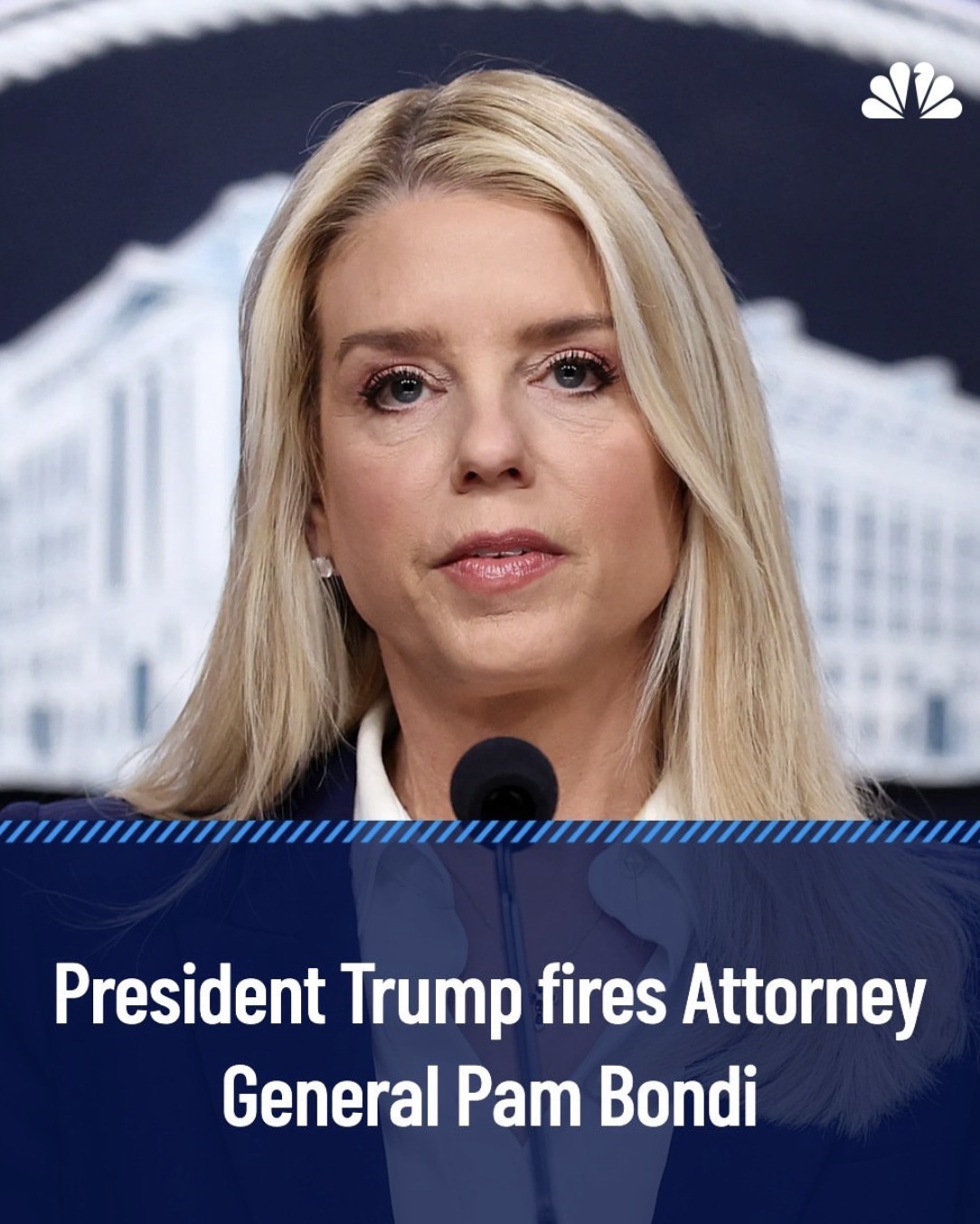 Pam Bondi Blank Meme Template
