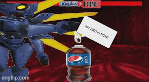 mentos prime and v van lol | image tagged in gifs,ultrakill | made w/ Imgflip images-to-gif maker