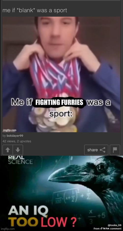 image tagged in an iq too low | made w/ Imgflip meme maker