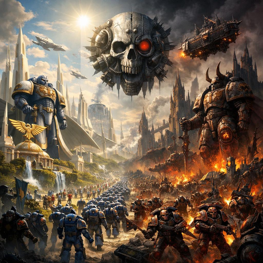 Warhammer 40,000 Blank Meme Template