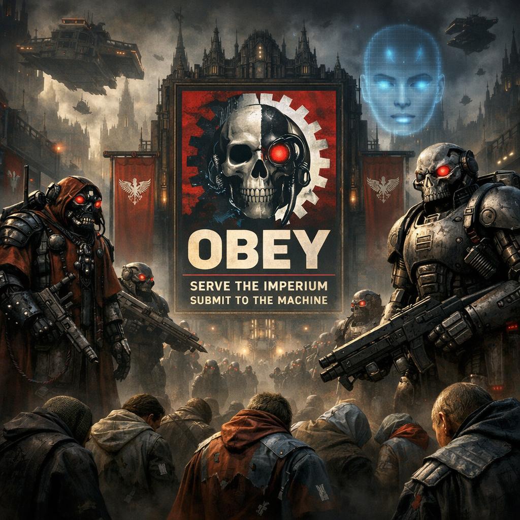 Warhammer 40,000 Blank Meme Template