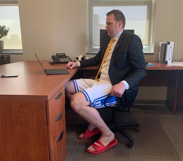 Zoom Outfit Blank Meme Template