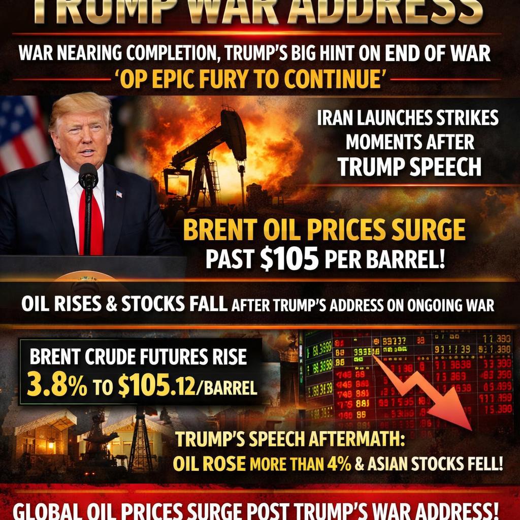 TRUMP WAR ADDRESS Blank Meme Template