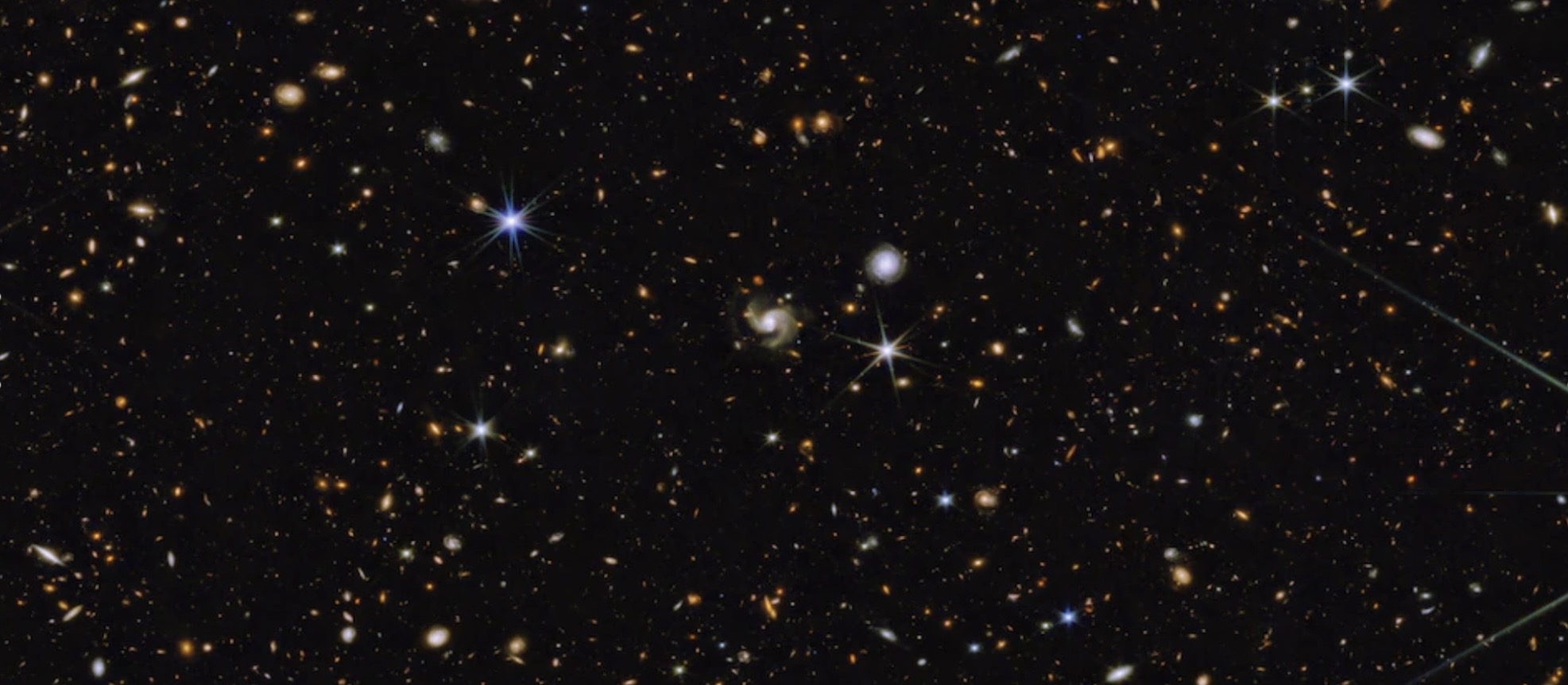 James Webb Deep Field Blank Meme Template