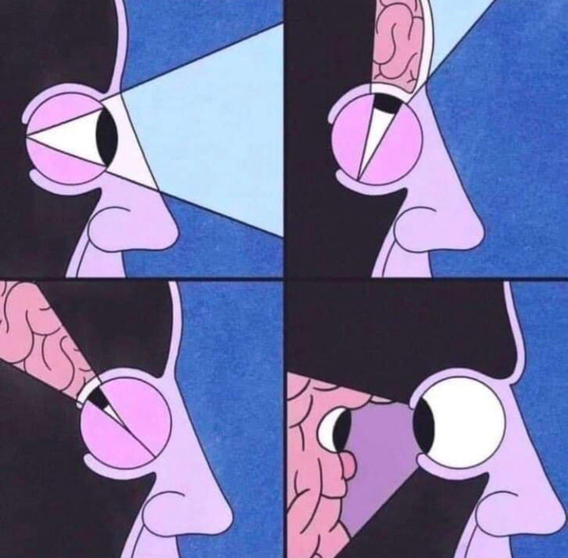 look inward Blank Meme Template