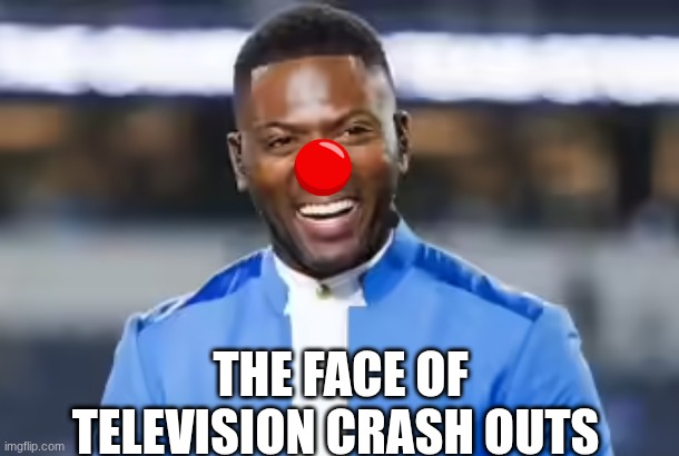 Ryan Clark meme | the face of television crash outs | image tagged in ryan clark,sports,steelers,espn,woke | made w/ Imgflip meme maker