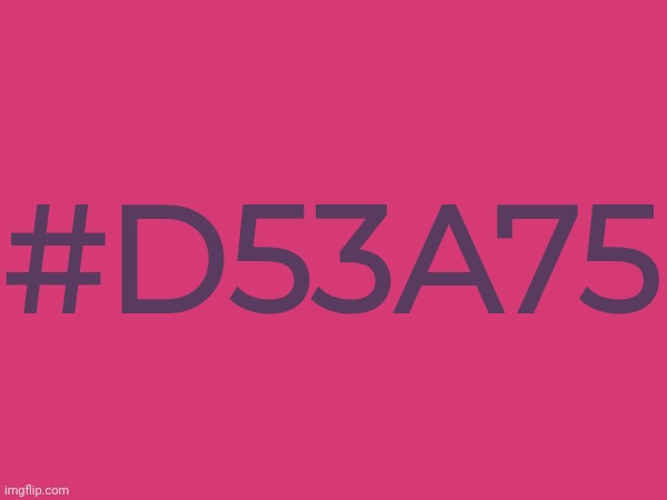 #d53a75 | made w/ Imgflip meme maker