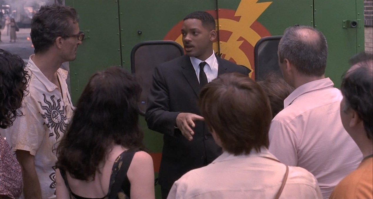 Men in Black Swamp Gas Blank Meme Template