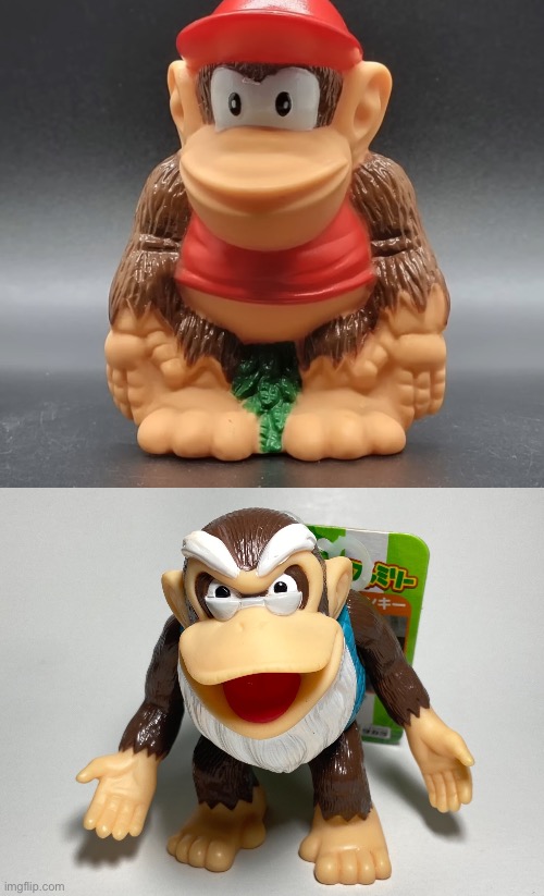 image tagged in diddy kong,cranky kong | made w/ Imgflip meme maker