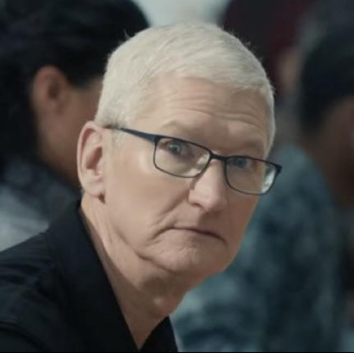 TIM APPLE Blank Meme Template